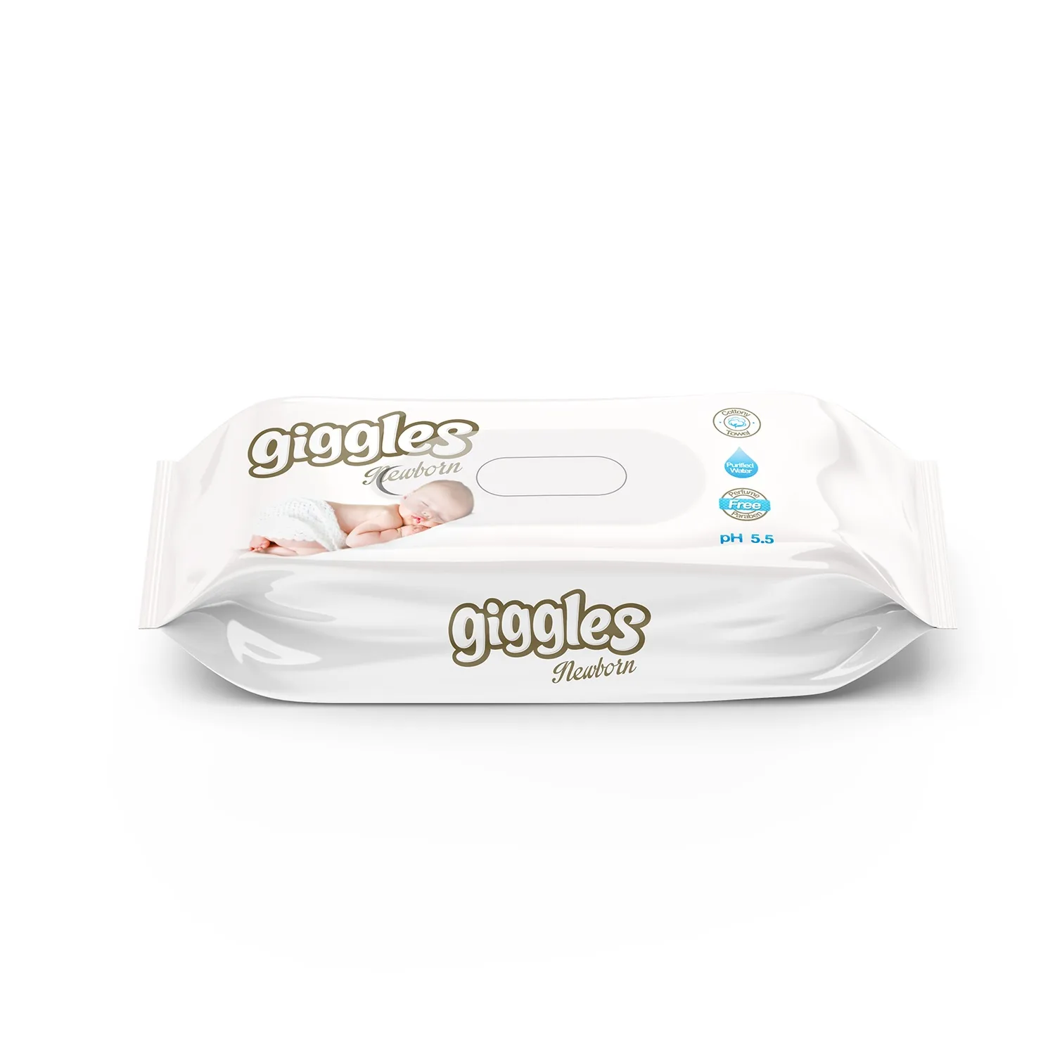 Влажные салфетки Giggles Newborn оптом — KING STONE